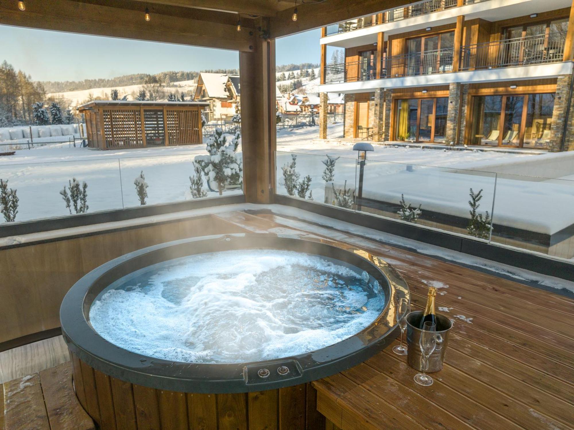 Apartamenty Mariza Szczawnica Jaworki - Basen, Jacuzzi, Sauna, Opcja Sniadan Bufetowcyh, Piekne I Nowe Apartamenty 1Km Od Wawozu Hom Екстериор снимка